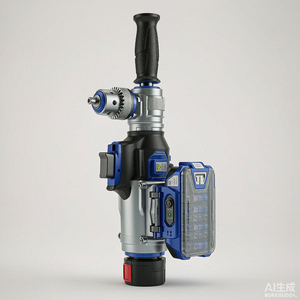 Premium Quality Cordless Drill Set Navy ABS Low MOQ Accepted